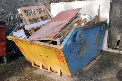 Business waste removal services in Soho
