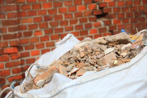 Eco-friendly disposal and recycling during loft clearance